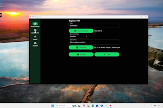 develop PDF excel word management