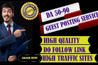 do guest post, high da guest posting professionally