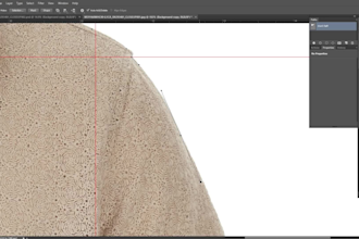 do  ghost mannequin,neck join ,flat lay  wrinkle removing