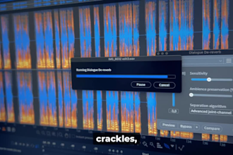 edit, remove noise and mix your voice recording