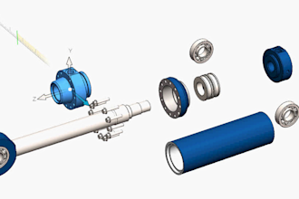 create 3d model and machine assembly