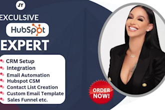be your hubspot expert crm hubspot website hubspot automation workflow cms hub