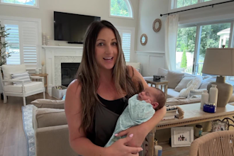 create a ugc video with newborn, baby, or family