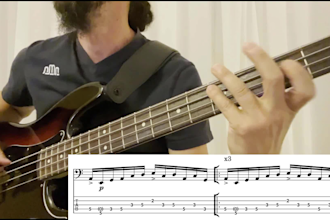 teach you bass guitar online