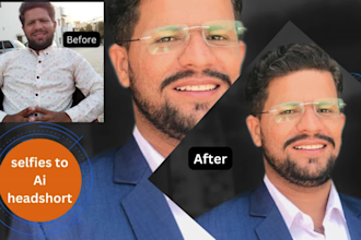 do realistic headshots transformation selfies to ai photos
