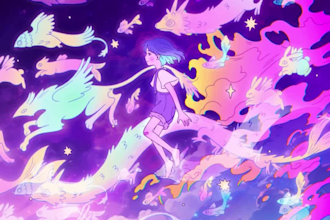 create cute cartoon illustrations, lofi art, anime, nft