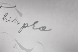 animate signatures and logo in writing effect