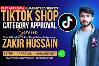 approve tiktok shop category and unlock tiktok shop restricted categories