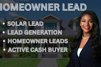grow your business with real leads from ready sellers and homeowners