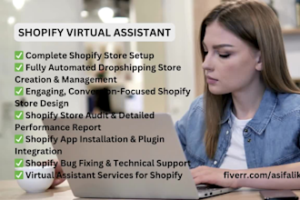 be your trusted shopify virtual assistant