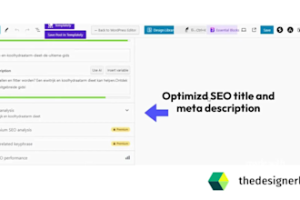 do complete yoast on page SEO of your wordpress website