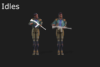 do motion capture animation for your game, movie and clips
