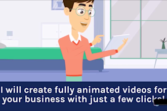 create 2d ai animated videos for your business