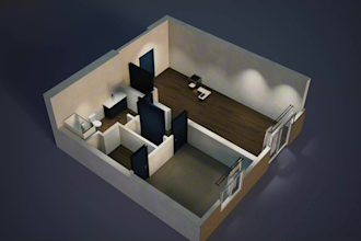 3d floor plans, axonometric and isometric views
