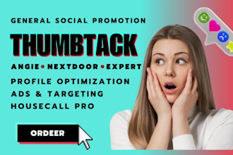 google ads next door optimize thumbtack client conversion leads ads angi jobs