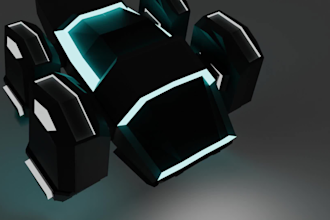 create a lowpoly 3d model for your game