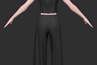 rigg and weight paint your anime 3d model for vtuber, mmd, or vrchat