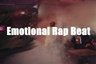produce emotional rap beats for you