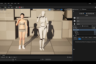 retarget character animation or mocap for unreal engine 4 or 5 epic skeleton