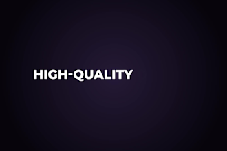 professionally edit your after effects template within 24 hours