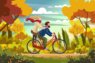 do web banner animation and lottie json animation for HTML
