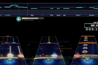 make a custom song chart for clone hero or rock band 3