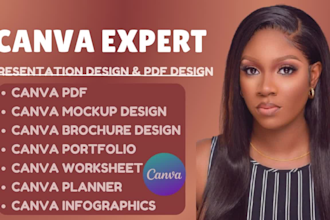 canva brochure canva planner canva mockup design canva portfolio canva expert