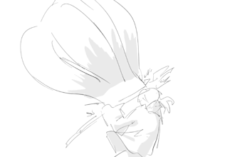 hand draw and animate 2d animation in japanese anime style