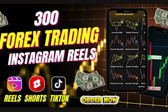 create forex trading youtube shorts, and instagram reels