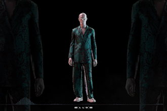 make 3d fashion, 3d garments, clothing, renders animations