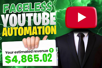 canal de youtube automatizado y rentable con videos sin rostro en nichos virales