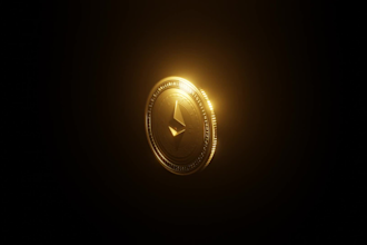 design 3d crypto coin