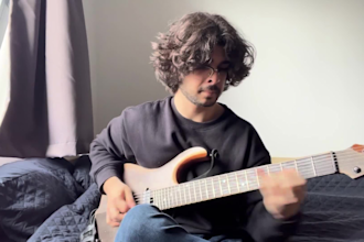 record guitar riffs and solos professionally