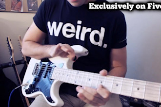 play the best amazing guitar solo for your song