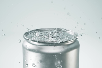 do 3d product animation, liquid and water simulation, 3d can, 3d soda animation