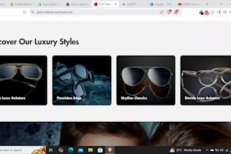 design luxury sunglasses website sunglass shopify store eyewear optical website