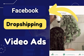 make shopify best facebook dropshipping  video ads