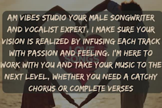 be male singer vocalist for trap music reggaeton rap rock hip hop boom bap