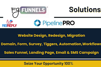 setup fgfunnels, pipelinepro funnels, rei reply automation