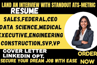 write professional resume for IT, cybersecurity, software engineer, tech