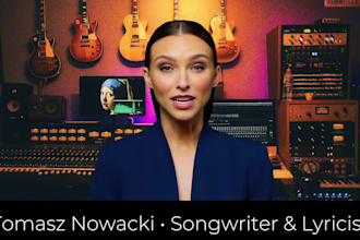 write original song lyrics in english, spanish, polish or german