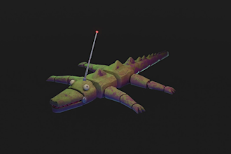 rig and create animations, unity unreal godot