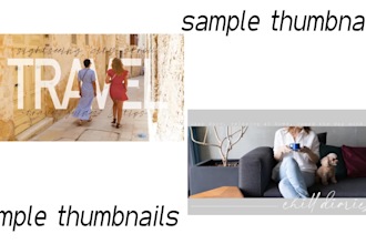 create aesthetic thumbnails for your videos, tiktoks, reels
