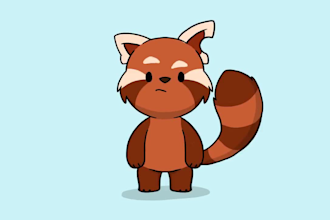 create lofi loop animation illustration and animated gifs, 2d animation