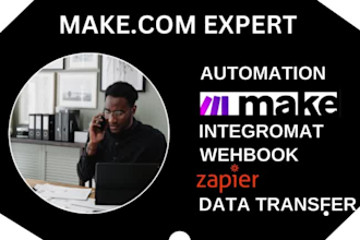 setup make com automation airtable made com zapier make com