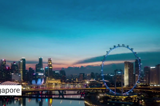 provide 4k drone video, aerial footage of any city in the world