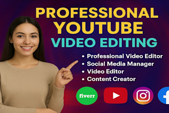 do professional youtube video editing