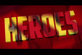 create a cinematic teaser intro with marvel hero logo video or comic intro