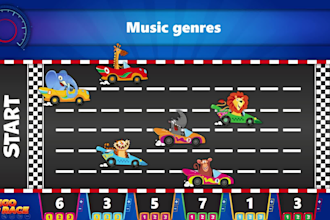create an interactive categorace powerpoint game
