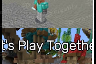 be your sparring or gaming buddy in minecraft or other games